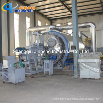 High Oil Yield Waste Tire Pyrolysis Plant to Oil